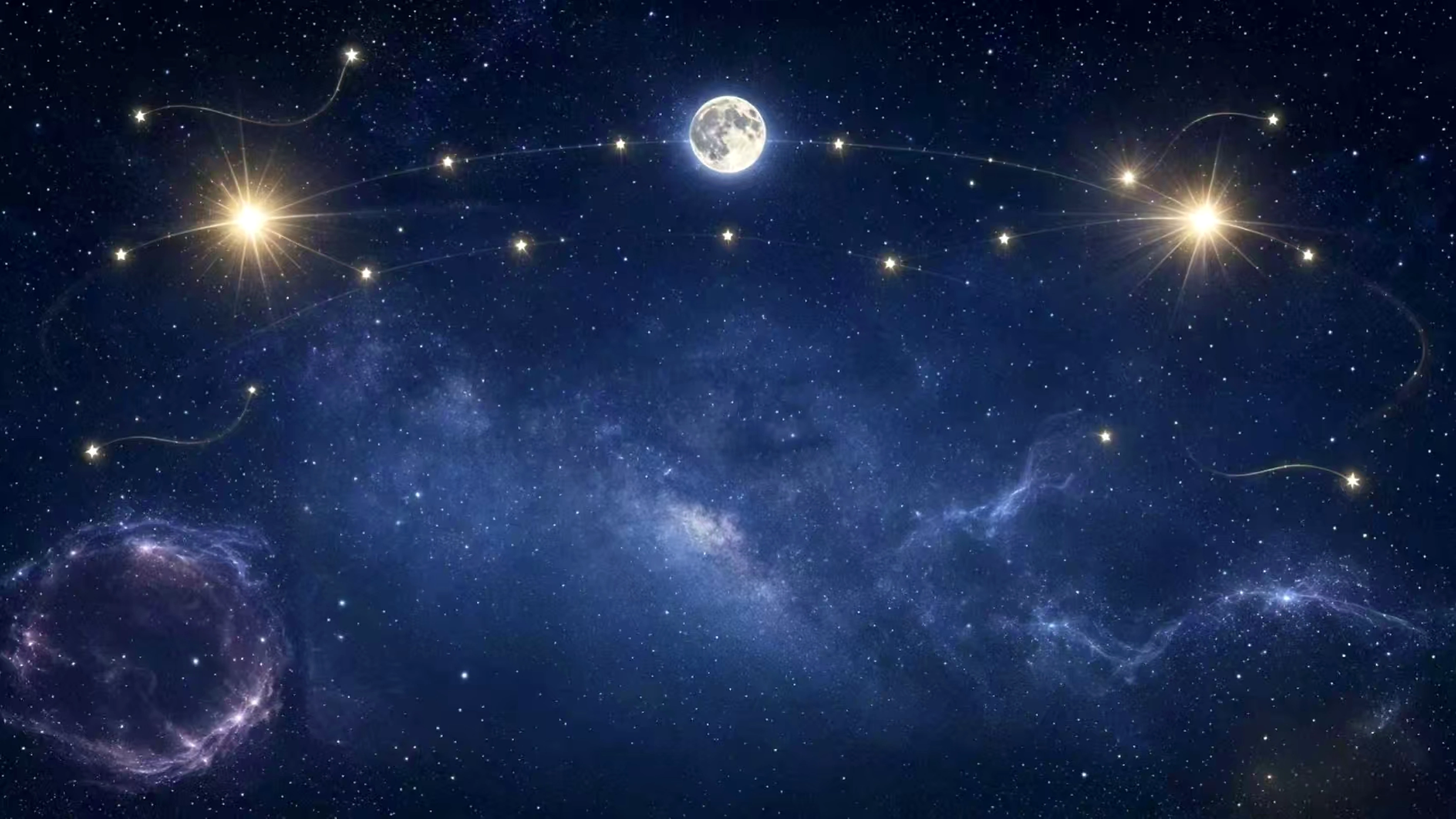 中国印刷科技星空4K底图